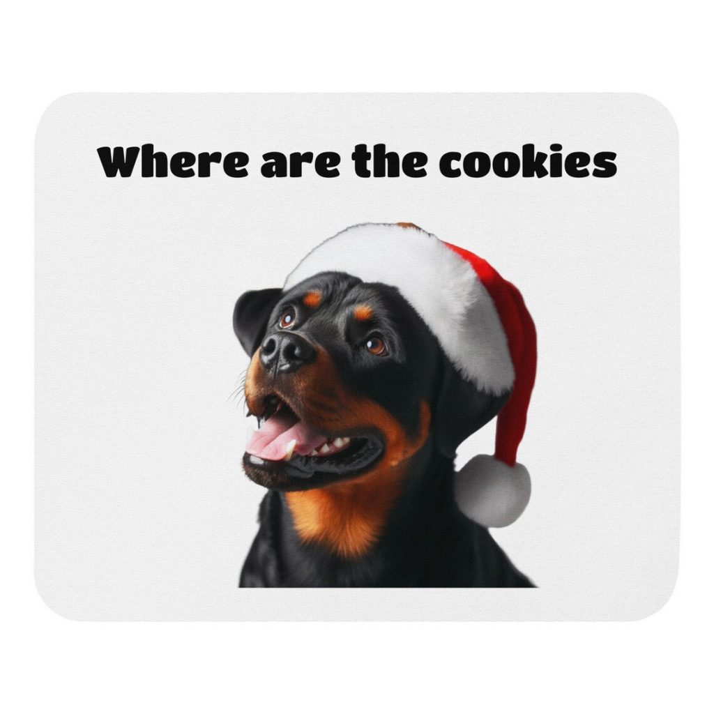 Where are the cookies mouse pad.
